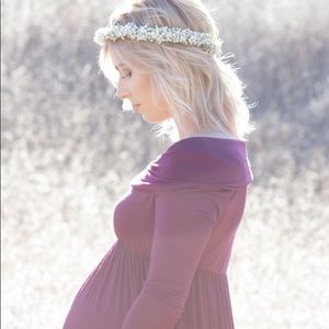 Pink Blush Maternity Dress